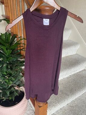 Athleta Plum Jersey Knit Racerback Tank Top